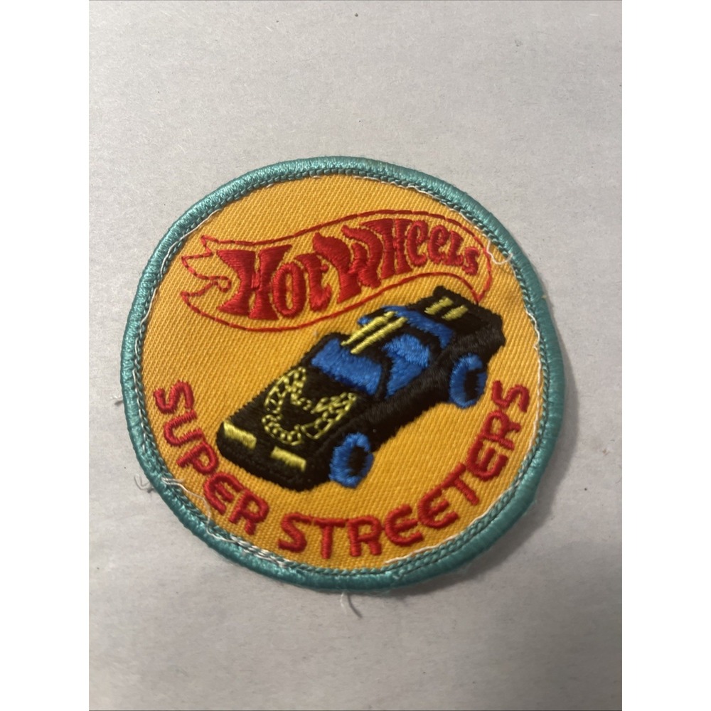 Vintage Hot Wheels 1977 Super Streeters Hot Bird Iron On Patch Trans Am Original